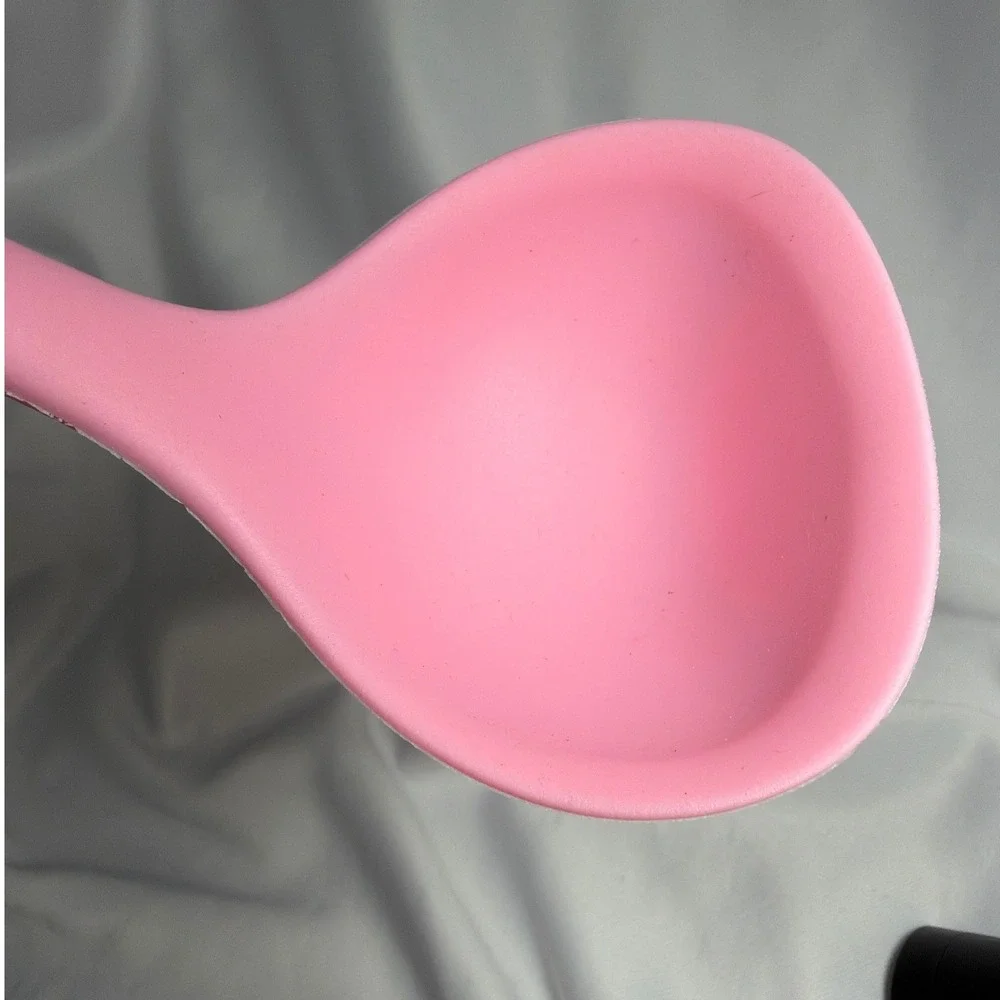 Umite Chef Silicone Soup‎ Ladle Kitchen Utensil Pink Heat Resistant One Piece OS
